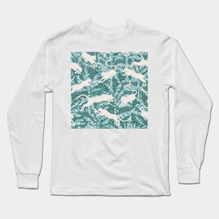 Boho Wilderness No.001 - Exotic Jungle with Big Cats Long Sleeve T-Shirt